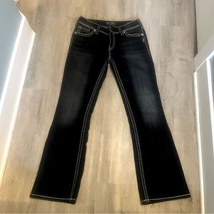 Silver Jeans women’s dark denim